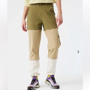 NWT Outdoor voices RecTrek zip off pants size L
